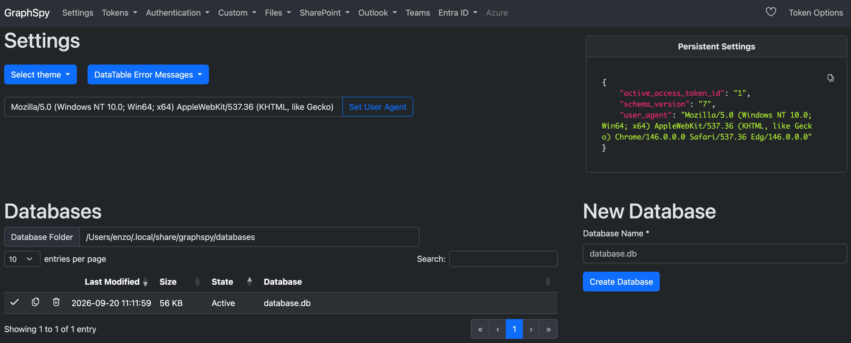 GraphSpy Home